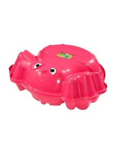 Песочница-бассейн пластиковая Краб разноцветная